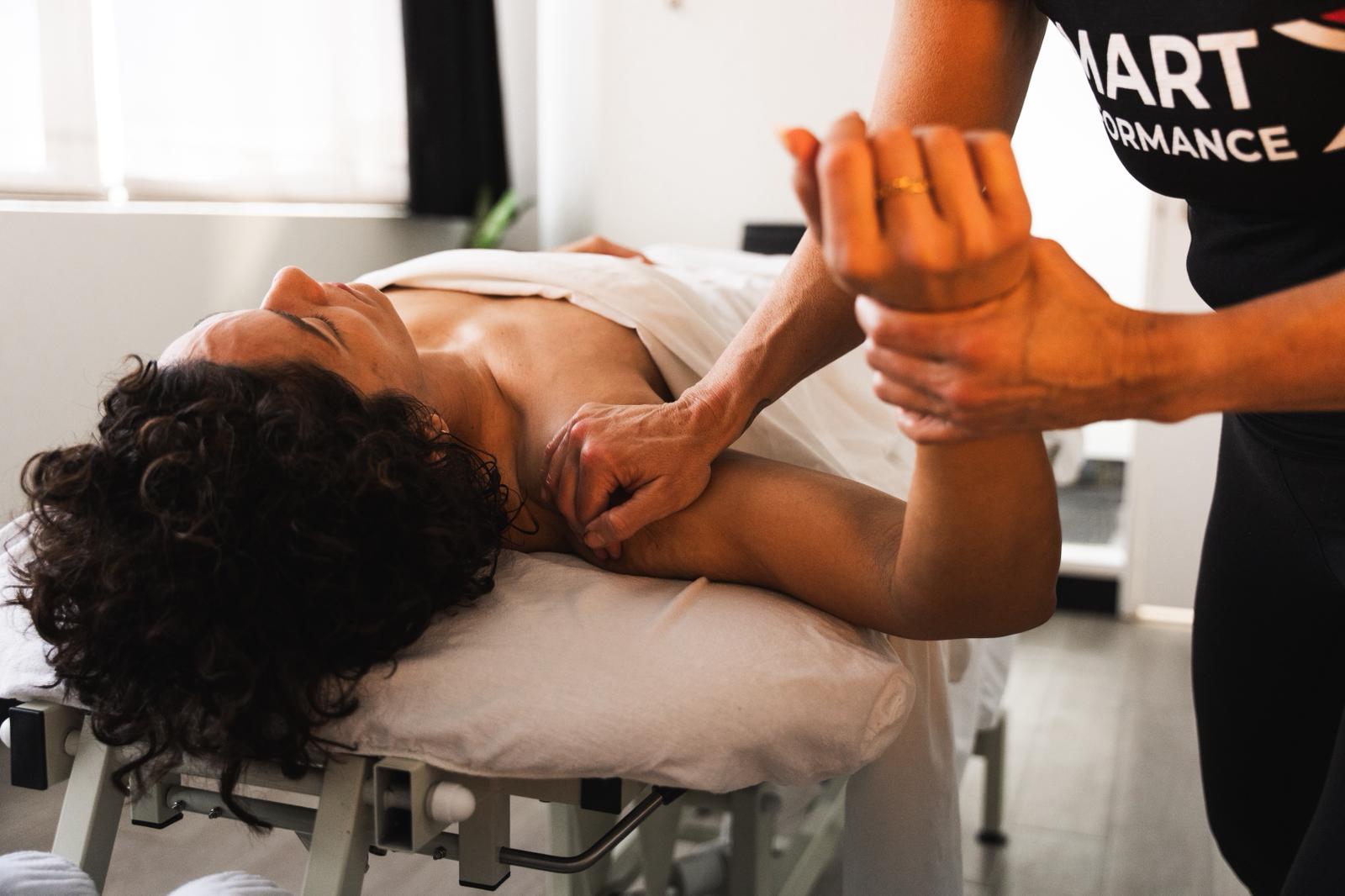 masseuse and her patient